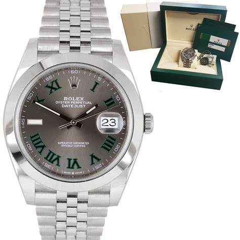 rolex wimbledon 41mm jubilee